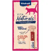 Vitakraft 20x15g Vita Naturals Liquid-Snack nauta kissanherkku