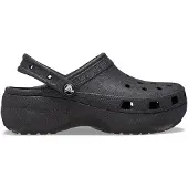 Crocs Classic Platform Glitter Clogw - Black - 36/37