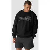 ICANIWILL Everyday Relaxed Crewneck Print Black