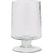 Urban Nature Culture Wine Glass Hammered Transparent - Nude - Ø 7 CM