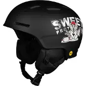 Sweet Protection Juniors' Winder Mips Helmet Black Teddy Laskettelukypärät XS/S