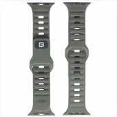Evelatus Watch 42/44/45 Sport silikoninen ranneke tummanharmaa