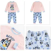 Cerda Bluey Bluey Coral Fleece Pitkähihainen Pyjama