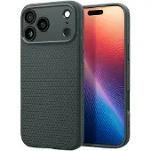 Spigen iPhone 17 Pro Liquid Air TPU kotelo - Syvyysvihreä