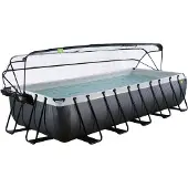 Exit Black Leather pool 540x250x100cm uima-allas + hiekkapumppu + kupu