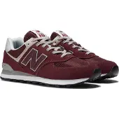 New Balance for man. ML574V3 Trainers 574 maroon (41.5), Flat, Laces, Casual