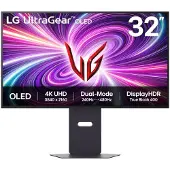 LG UltraGear 32GX870A-B 32" 4K UHD, OLED, 480Hz -pelinäyttö