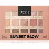 Gabriella Salvete Sunset Glow 15 Shades of Sunset luomiväripaletti 15 g