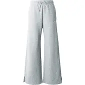 Nike Treenihousut Nsw Phoenix Fleece Wide - Harmaa/valkoinen Nainen, koko Small