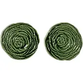 By On Veggie lasinaluset Ø10 cm 2-pack Vihreä