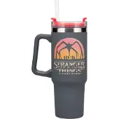 Paladone STRANGER THINGS Juomamuki pillillä ja kannella, 900ml