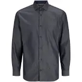 Jack & Jones Businesspaita 'JPRBLAParker' beige / sininen / yönsininen