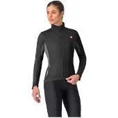 Castelli Entrata 2 -pyöräilytakki Light Black/Dark Gray naiset