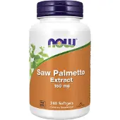 NOW,NOW Foods,NOW,NOW Foods Saw palmetto -uute, 160 mg - 240 pehmeää kapselia