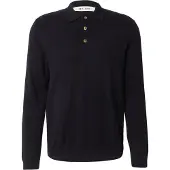 Only & Sons Onsloui Reg 12 Ls Mel Polo Knit Noos - Black - XS