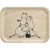 Muurla - Muumi Tarjotin 27x20 cm Muumi 80 vuotta