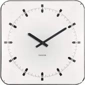 Karlsson seinäkello Sucinto Dome square white KA6085WH
