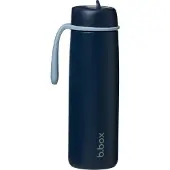 B.Box Stainless Steel Thermos Bottle termospullo sisältää pillin Midnight 1 kpl