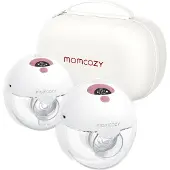 MOMCOZY M5 Puettava sähköinen kaksoisrintapumppu, punainen
