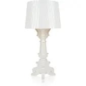 Kartell Pöytävalaisin , Bourgie, himmennettävä, Valkoinen, Olohuone, Muovi, Design