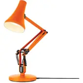 Anglepoise työpöytävalaisin 90 MINI VIVID, himmennettävä, Keltainen/oranssi, Työhuone/toimisto, Alumiini, Teollisuus, pöytävalaisin