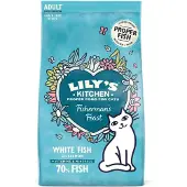 Lily's Kitchen 2kg Cat vaalea kala & lohi kissan kuivaruoka