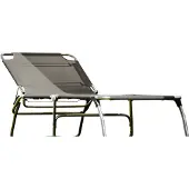 Fiam , Amigo aurinkotuoli xxl grey alumiini/textileeni