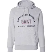 Gant Printed Graphic Hoodie - Grey - XXL