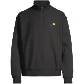 Carhartt WIP Half Zip American Script Half-Zip Neulepaita black Koko S