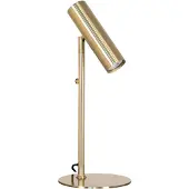 House Nordic Nida - Lamp, Brass, 200 Cm Fabric Cord - Gold - 47X20X20CM