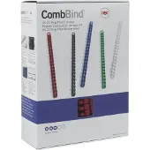 GBC Din A4-kokoinen Ovaali Muovikampakansio 51 Mm 50 Yksiköt