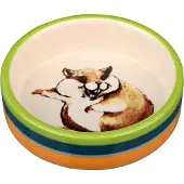 Trixie Ceramic Bowl 80 ml/ø 8 cm multi-coloured