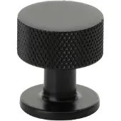Beslag Design Crest Knob 26 Matt Black - Nupit ja ovenkahvat Alumiini Matta Musta - 309130-11