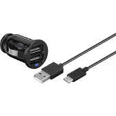 Pro Charger USB Type-C car charging kit (12W/2.4A)