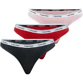 Calvin Klein Thong 3Pk - Multi/patterned - XL