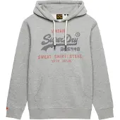 Superdry Collegepaita 'Heritage' meleerattu sininen / meleerattu harmaa / meleerattu punainen