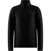 Craft Juniors' Core Gain Midlayer Black Pitkähihaiset urheilupaidat 146/152