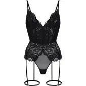 Hunkemoller Body 'Whitney' musta