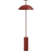 Kartell Design-jalkalamppu Geen-A, himmennettävä, Punainen, Olohuone/ruokailutila, Metalli, Design, lukulamppu