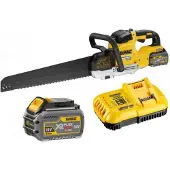 DeWalt Akkukäyttöinen Alligator-saha DCS398T2-QW; 54 V; 2x6,0 Ah akku