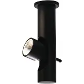 Martinelli Luce Kattovalaisin , Calabrone Spot, Musta, Olohuone, Metalli, Design