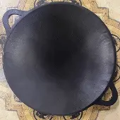 Kazan Mangal Uzbekistanilainen hiottu paistinpannu (Sadž) 37 cm