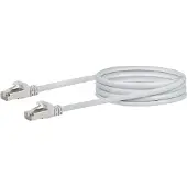 Schwaiger network cable - 50 cm - white - Valkoinen - 0.5m