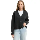 Tom Tailor DENIM Neuletakki antrasiitti