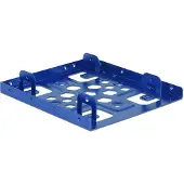 DeLOCK 21335, Alumiini, Sininen, 101,8 mm, 116 mm, 21,8 mm