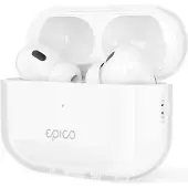 EPICO Transparent Case, AirPods Pro (2nd Gen) -suojakuori, Läpinäkyvä
