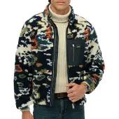 Superdry Printed Kokovetoketjullinen Collegepaita