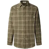 Pepe Jeans for man. PM3090828 Crownley green shirt (M), Casual, Cotton, Long sleeve