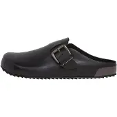 Pepe Jeans for man. PMS900001 Corby leather clogs black (44), Flat, None, Casual