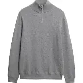 Superdry for man. M6110682A Jumper Texture grey (S), Casual, Cotton